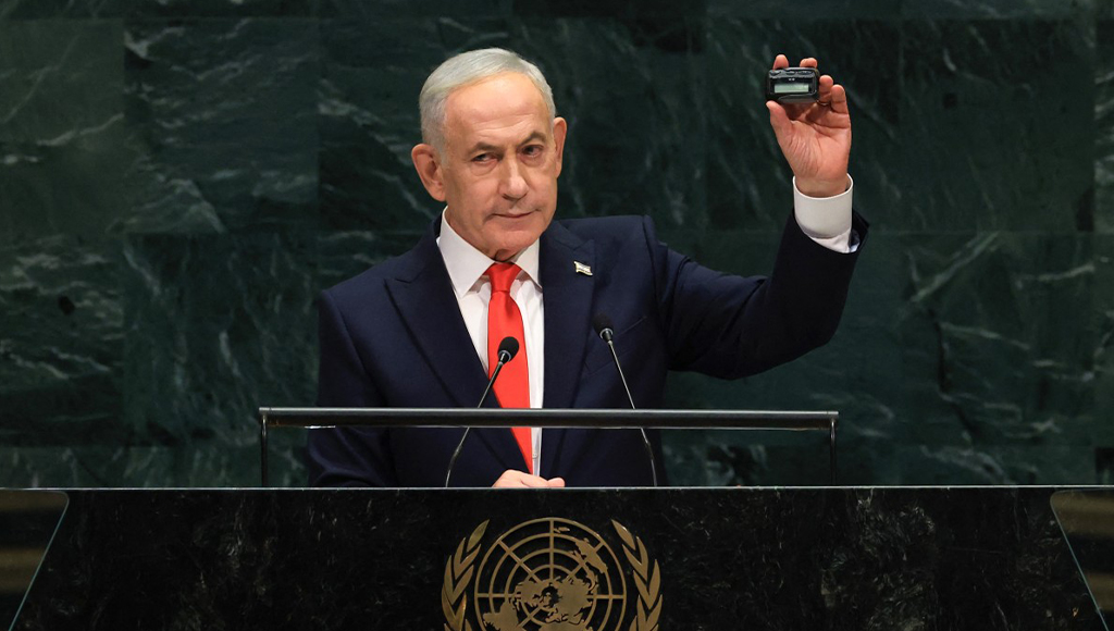 New Age | Global envoys stage UN walkout during Netanyahu's speech